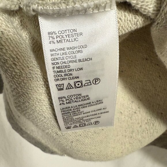 Tommy Bahama Sparkling Sands 3/4 Bell Sleeve Gray Sweater Size S - Picture 5 of 8